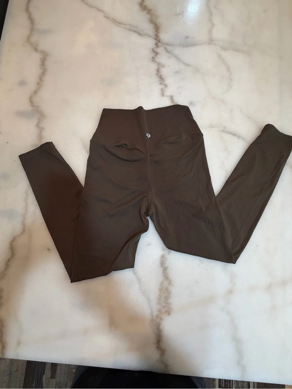 lululemon athletica Olive Green High-Waist Leggings